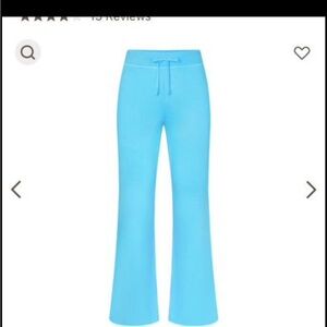 Skims flare terry pants